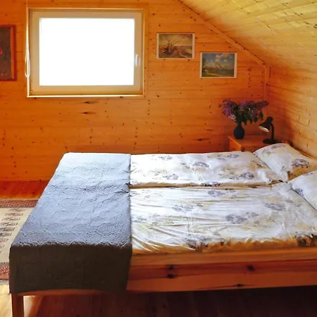 Hébergement de vacances Wooden House In Lubin Near Lake Wicko, Cleaning Included *